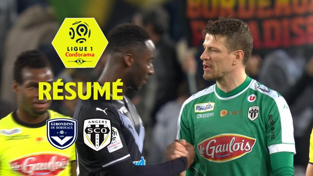 Girondins de Bordeaux - Angers SCO (0-0) - Résumé - (GdB-SCO) / 2017-18
