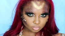 Exotic Mermaid Tutorial - Full Face Halloween tutorial