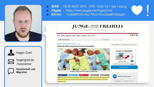 Sellner im Knast, SPD GroKo Streit, Regime in Panik