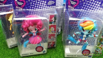 My little pony Equestria Girls мини чиби фигурки Minis Mini Figures Wave 1 первый взгляд