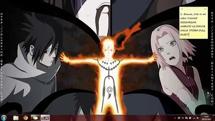 DESCARGA NARUTO ULTIMATE NINJA STORM FULL BURST PC [ISO] + EXPLICACION