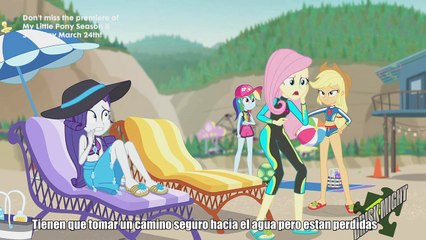 [sub Español] Equestria Girls: Aww... Baby Turtles. Beach shorts