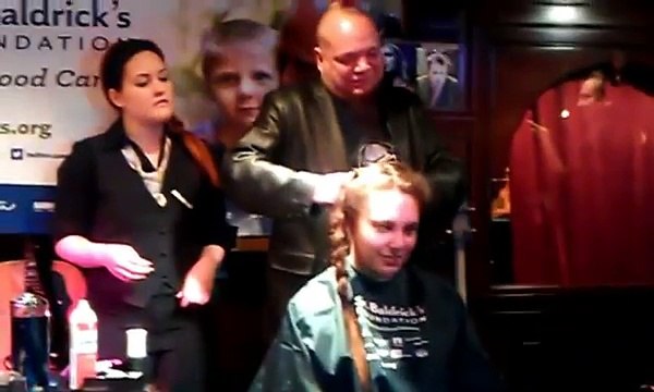 St Baldricks new..26inches of hair gone!!