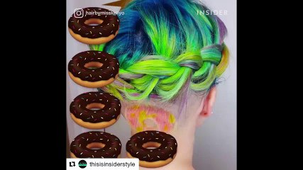 Amazing HAIRSTYLES TUTORIAL - New Hair Color Transformations