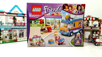 Lego Friends Heartlake Gift Delivery 2017 Building Review