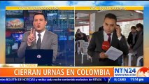 Se cierran los colegios electorales tras el desarrollo de las elecciones legislativas y consultas interpartidistas en Colombia