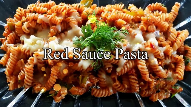 39.Red Sauce Pasta Recipe - Delicious And Easy Pasta In Red Sauce