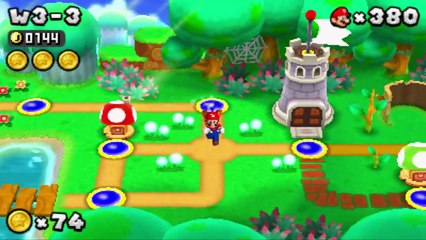 New Super Mario Bros 2 Walkthrough - Bonus - 5 Shiny File Stars