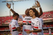 Veja os melhores lances da vitória do São Paulo sobre o RB Brasil