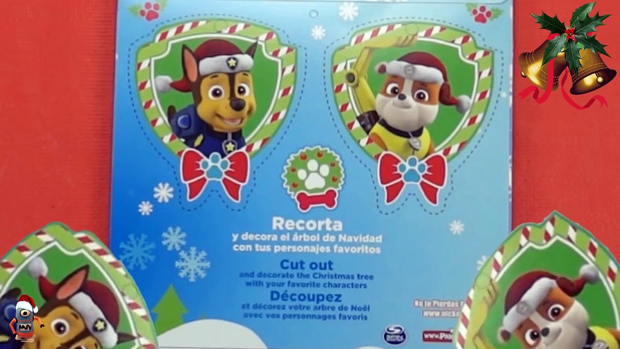 Paw Patrol Navidad Chritsmas+juguetes de Patrulla Canina