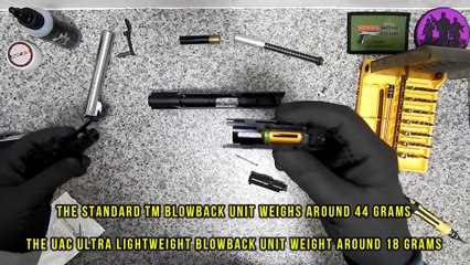TM HI-Capa UAC Ultra Light Weight Blowback Unit In My Limcat