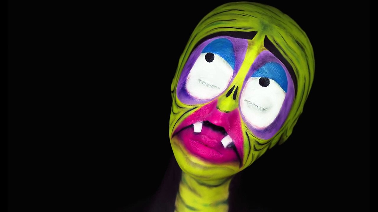 Corpse Bride Maggot Inspired Makeup | HALLOWEEN new