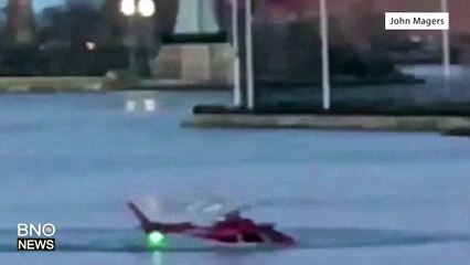 Helicopter Crashes Into the East River in New York City