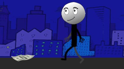 When you found money in the street.. and lost it.