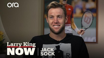 Jack Sock on gaining confidence verses Roger Federer