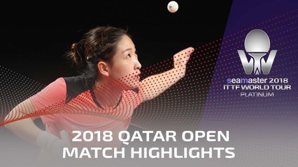 2018 Qatar Open Highlights I Liu Shiwen vs Wang Manyu (Final)