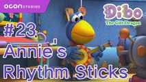 [Dibo the gift dragon] #23 Annie's Rhythm Sticks(ENG DUB)ㅣOCON