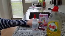 DIY - Zelf glibberige slijm maken knutselen! - (Nederlands)