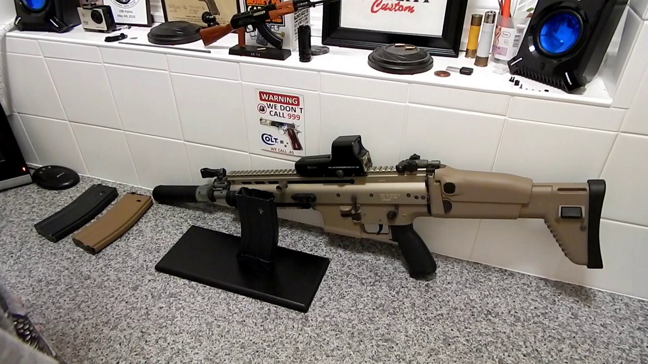Homemade Rifle Display Stand