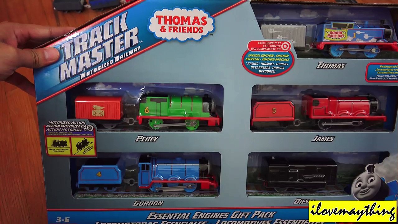 Thomas & Friends: Special Edition Racing Thomas Trackmaster Set Unboxing