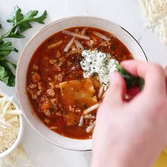 Lasagna Soup