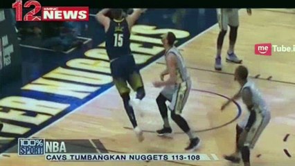 Cavs Tumbangkan Nuggets 113-108 di Laga NBA