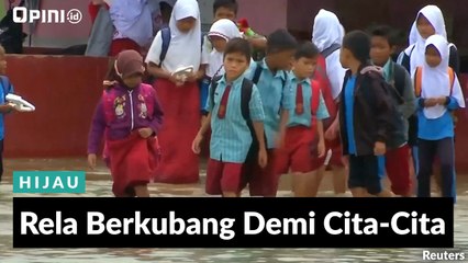 #1MENIT | Rela Berkubang Demi Cita-Cita