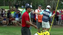 Tiger Woods' monster birdie putt on No. 17 at Valspar