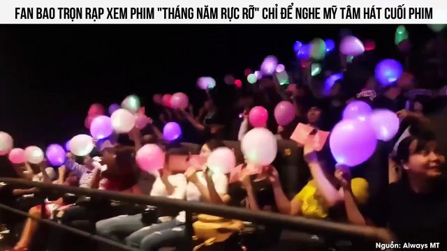 Fan bao trọn rạp xem phim Tháng năm rực rỡ chỉ để nghe Mỹ Tâm hát cuối phim