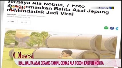 Viral, Balita Asal Jepang Tampil Ala Nobita