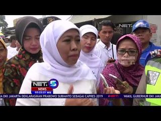 Kedatangan Khofifah ke Pasar Sayur Ponorogo - NET 5