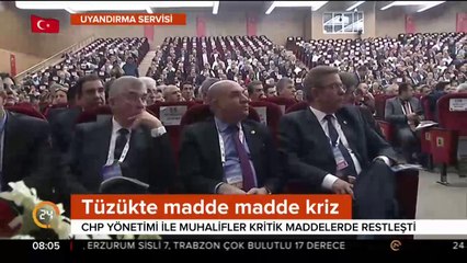 Gündem tüzük kurultayı
