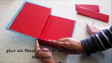How to make a Book Box with a Lock | Lock UR Secrets in a Book
