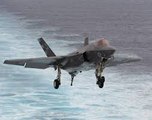 F-35C Sea Trials - US Navy Joint Strike Fighter Testing on Aircraft Carrier