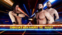 WWE 2K18 Fastlane 2018 Shinsuke Nakamura Vs Rusev