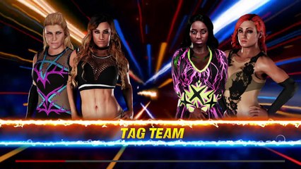 Download Video: WWE 2K18 Fastlane 2018 Natalya and Carmella Vs Becky Lynch and Naomi