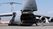 Largest Aircraft In The US Military- C-5 Galaxy Kneeling Down