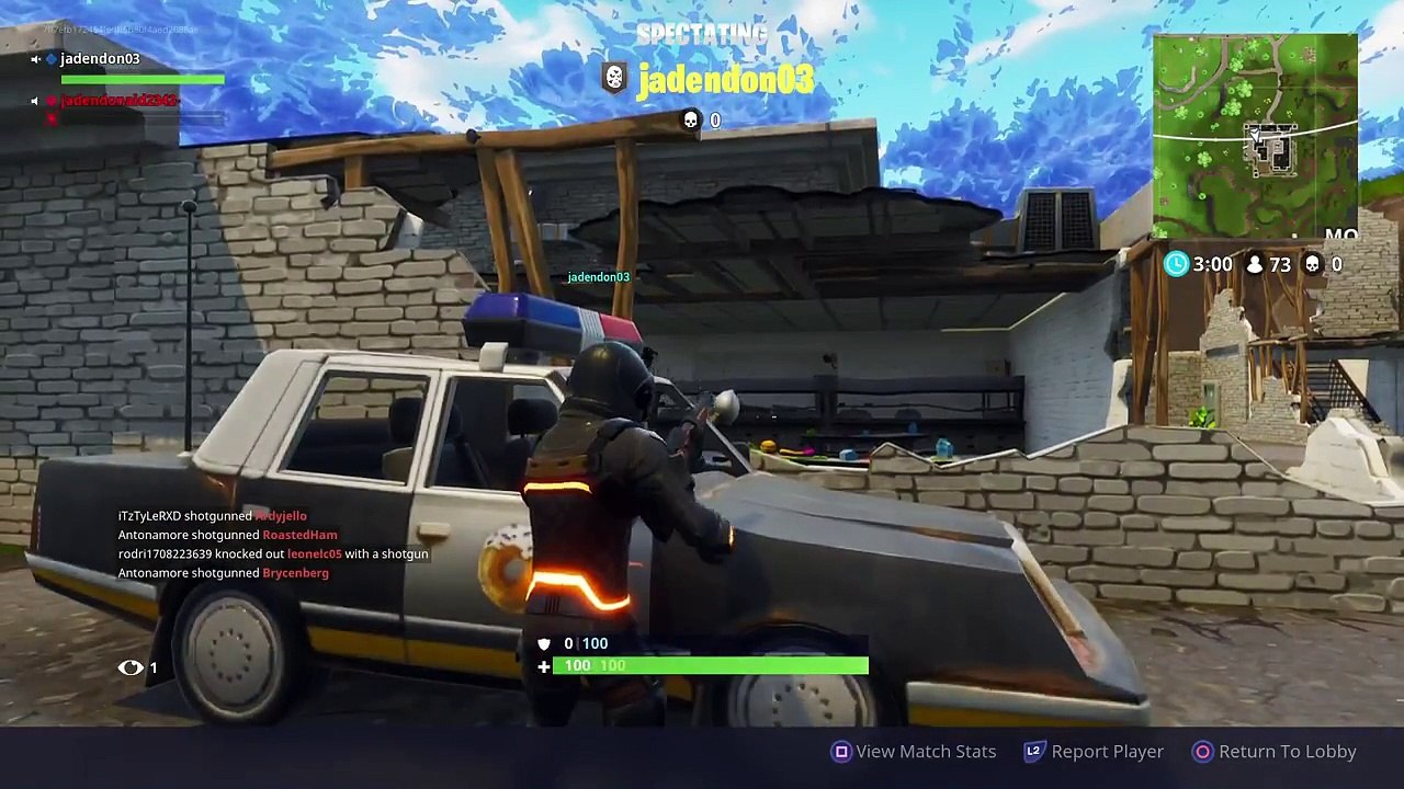 Fortnite  Battle Royale | Best way to kill 2 people!