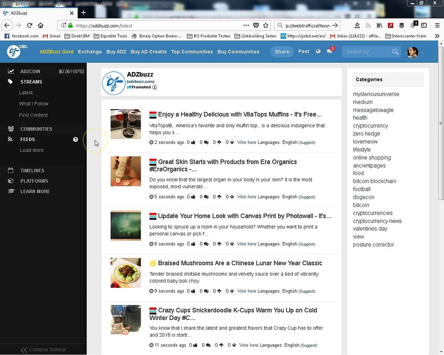 Adzbuzz Erfahrung - Geld Verdienen Mit Bloggen und Sozialer Aktivität