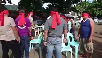 more fun in the Philippines - very funny parlor games -trip to jerusalem