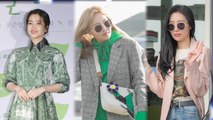 [Showbiz Korea] Kim Tae-ri(김태리) & Sunmi(선미), Fashion styles in spring colors
