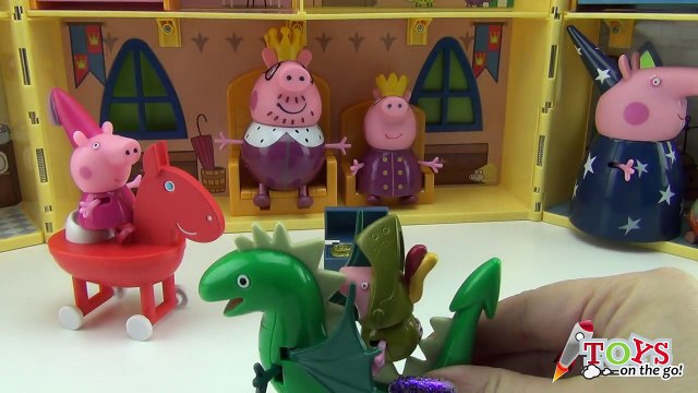 Peppa Pig Aventuras de Sir George y el Dragón - Princesa Peppa - Juguetes de Peppa Pig