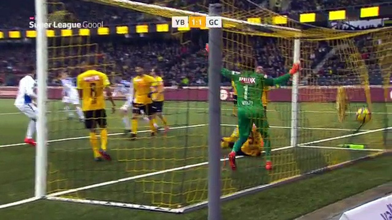 Young Boys 3:1 Grasshoppers (Switzerland. Super League. 11 March 2018)