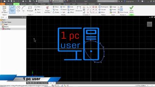Autodesk inventor 2018 tutorial - Extrude Feature, Pan,Look At command