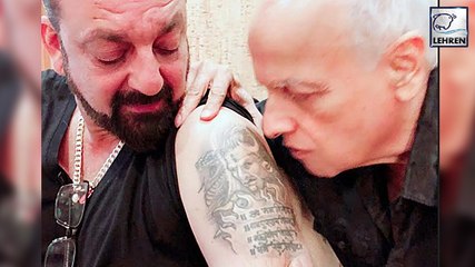 Sanjay Dutt and Mahesh Bhatt BOND Over Shiva's Tatttoo