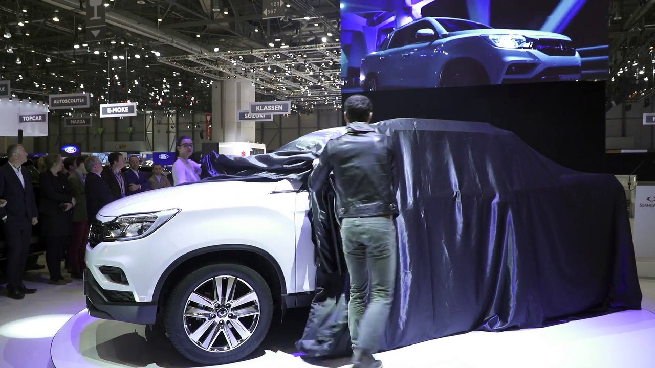 Ssangyong presented the new Musso at the 2018 Geneva International Motor Show