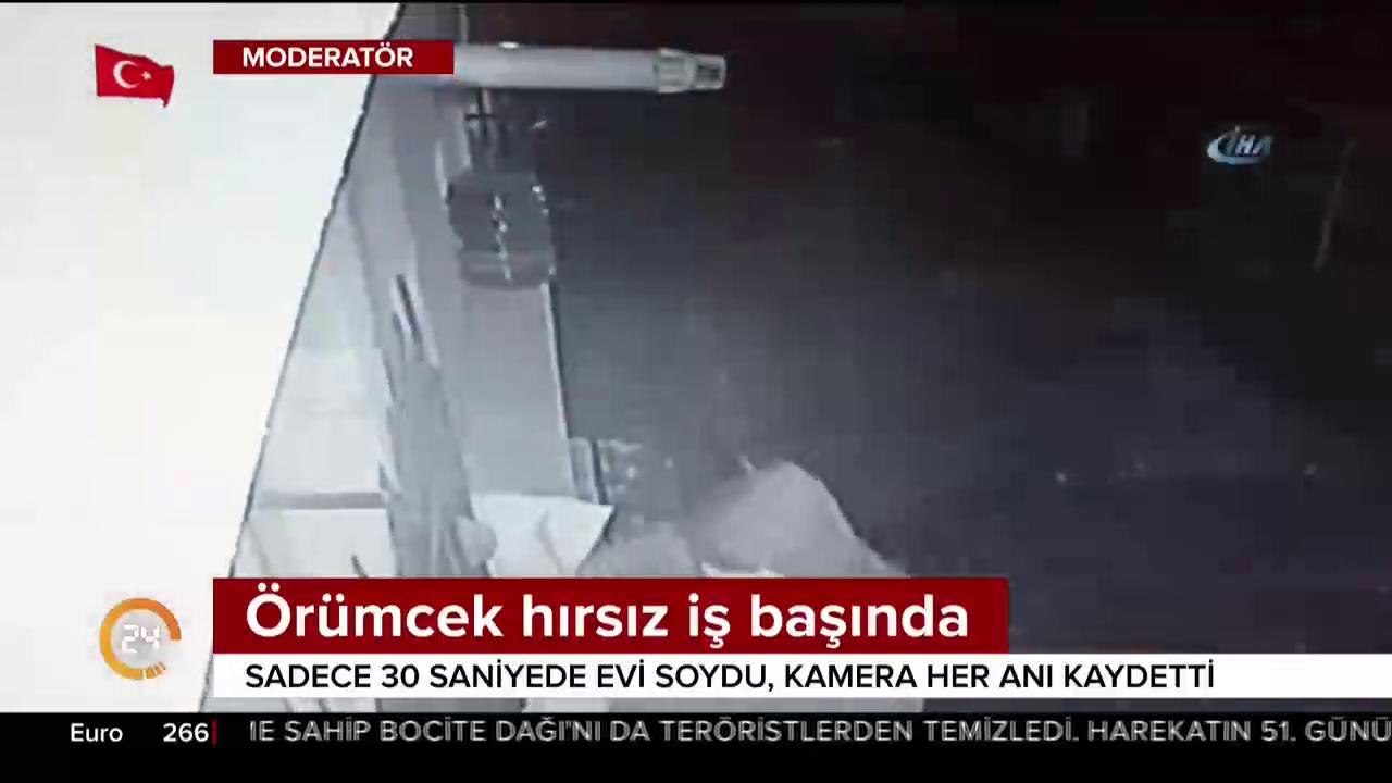 Kameralar kaydetti