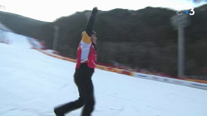 Snowboard Cross / LL2. Suur-Hamari sur la plus haute marche du podium - Jeux paralympiques 2018