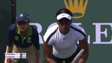 Indian Wells - Stephens s'offre sa première victoire face à Azarenka