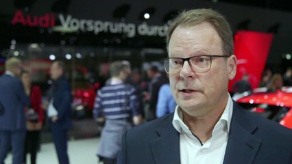 Geneva Motor Show 2018 - Interview Peter Martens Audi